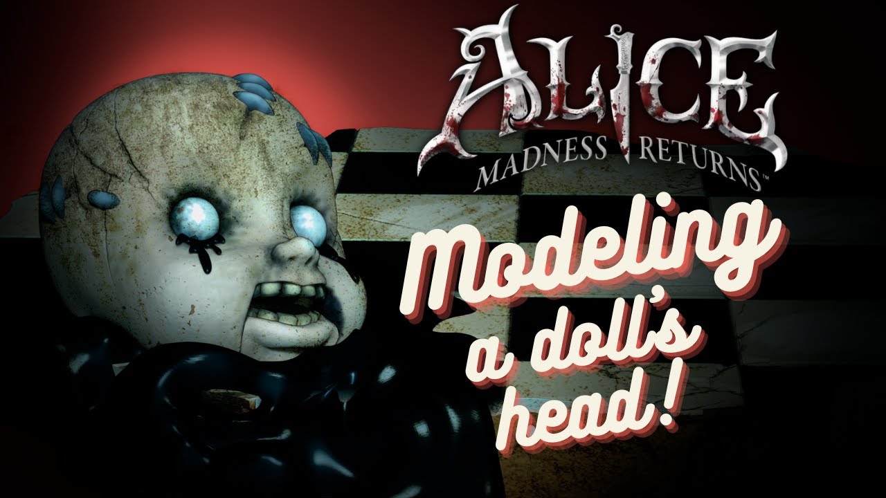 Modeling a doll's head