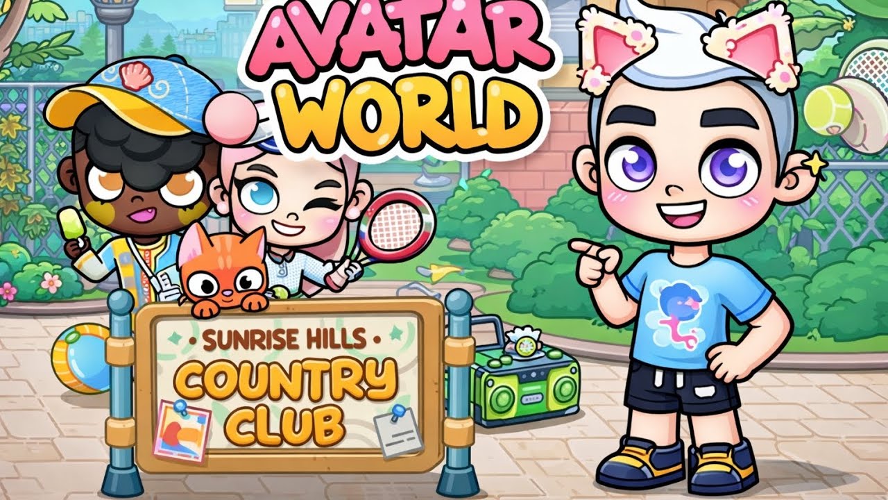 El nuevo coutry club de avatarworld nueva actualización de avatarworld #avatarworld