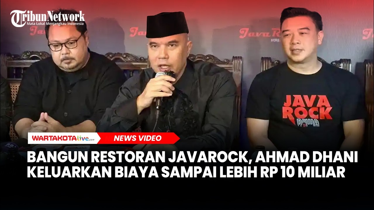 Bangun Restoran Javarock, Ahmad Dhani Keluarkan Biaya Sampai Lebih Rp 10 Miliar