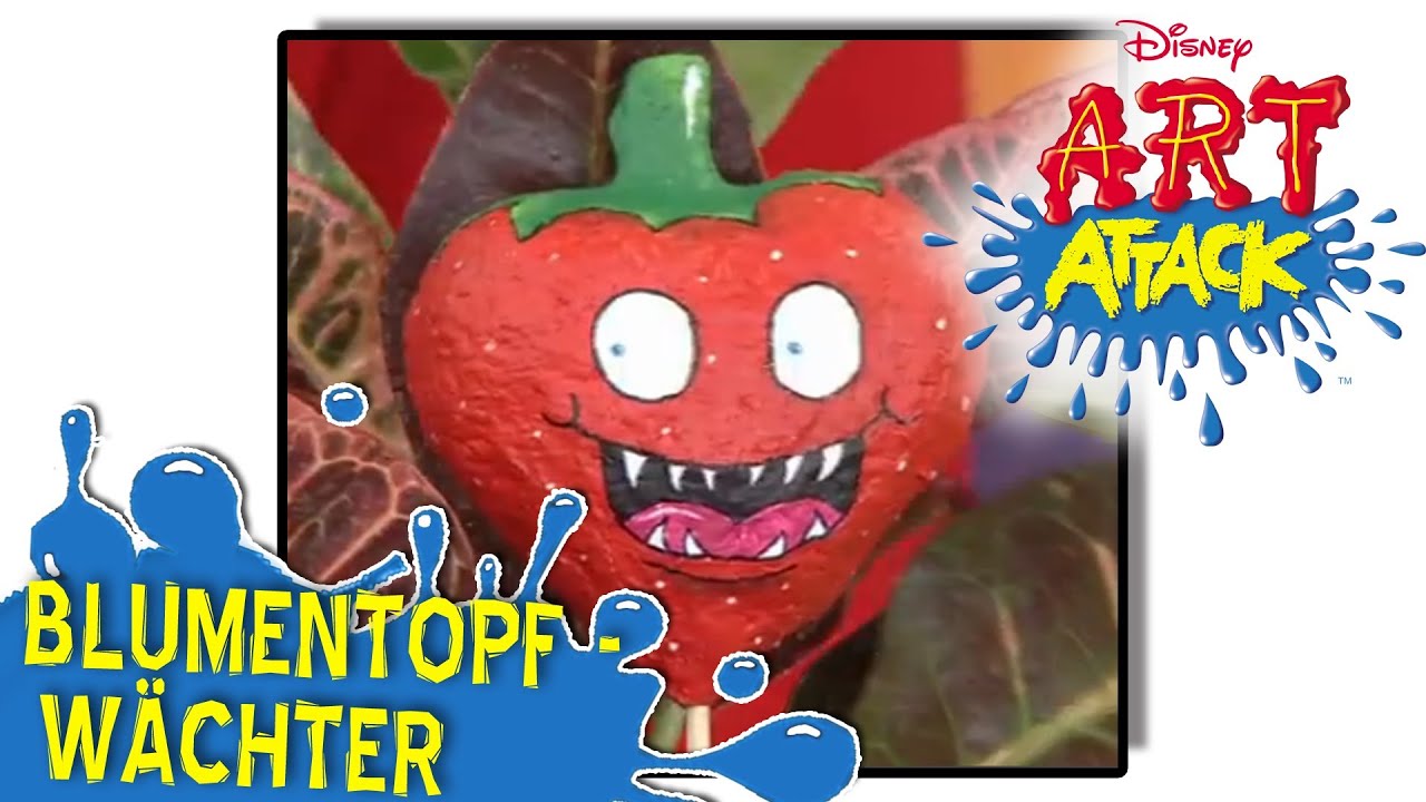 Art Attack Bastelclip #2 - Blumentopf-W&auml;chter