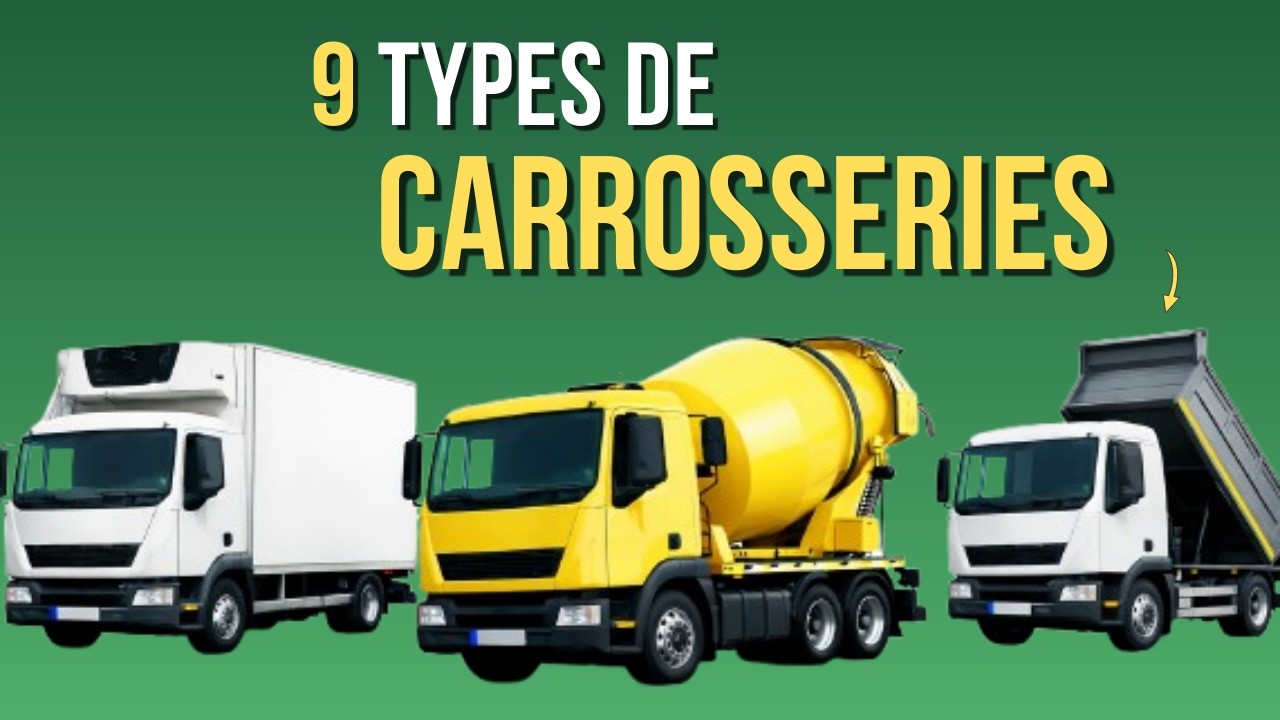 9 types de carrosseries poids lourd en transport routier