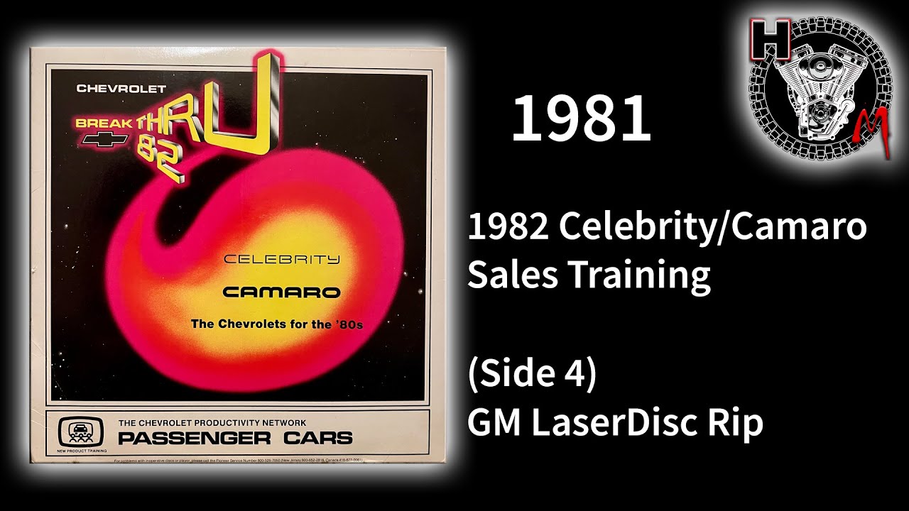 Sales Training For The 1982 Camaro & Celebrity (Side 4)