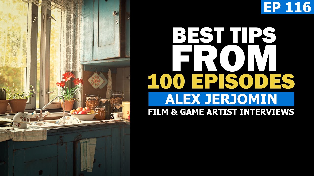 Best Career Tips For Digital Artists From 100 Art Interviews | #StudentArtPodcast #116