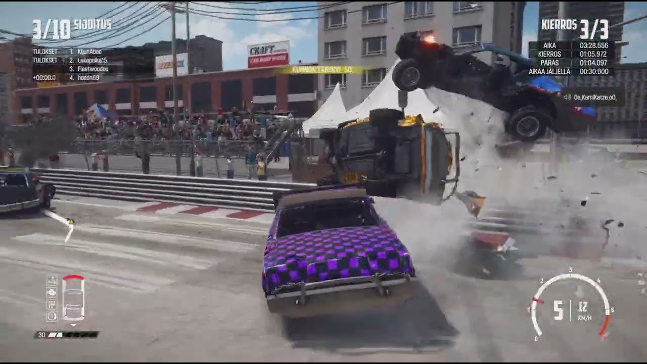 WRECKFEST BEST CRASH COMPILATION 3