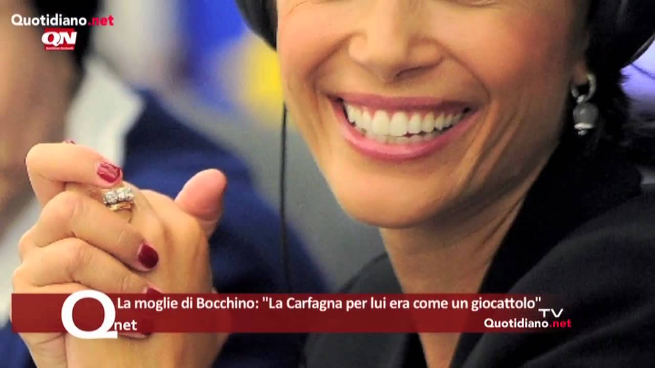 La moglie di Bocchino: 