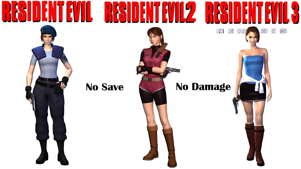 Resident Evil Classic Trilogy No Save/No Damage (PC/EMU)
