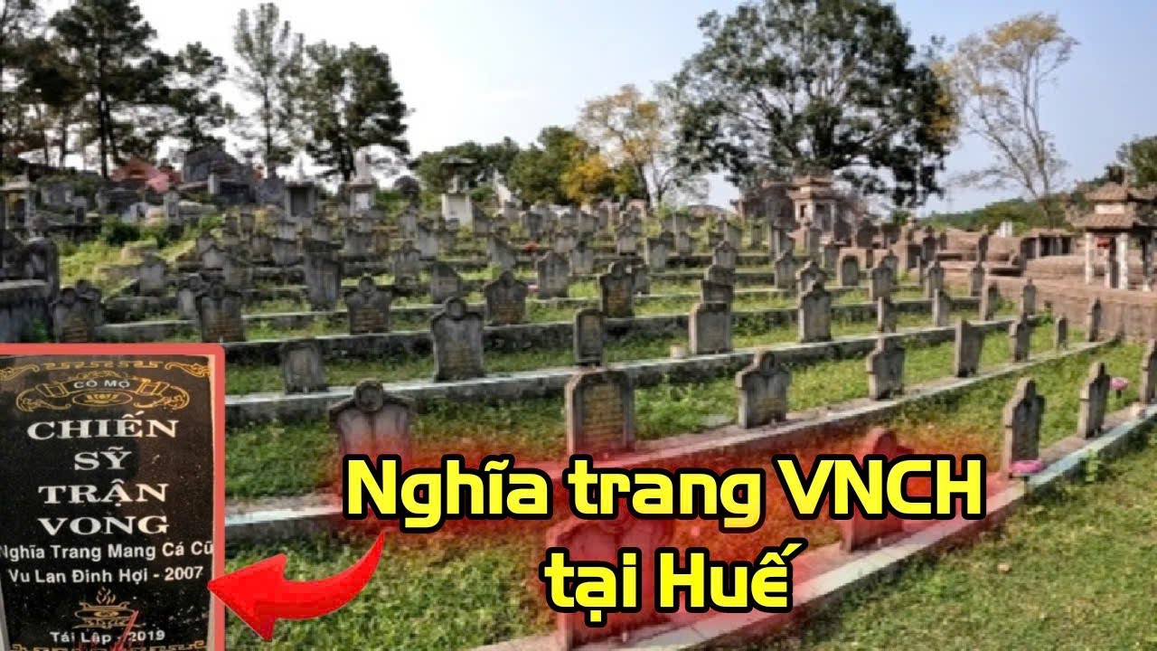 Bất ngờ phát hiện nghĩa trang tử sĩ VNCH tại thành phố Huế