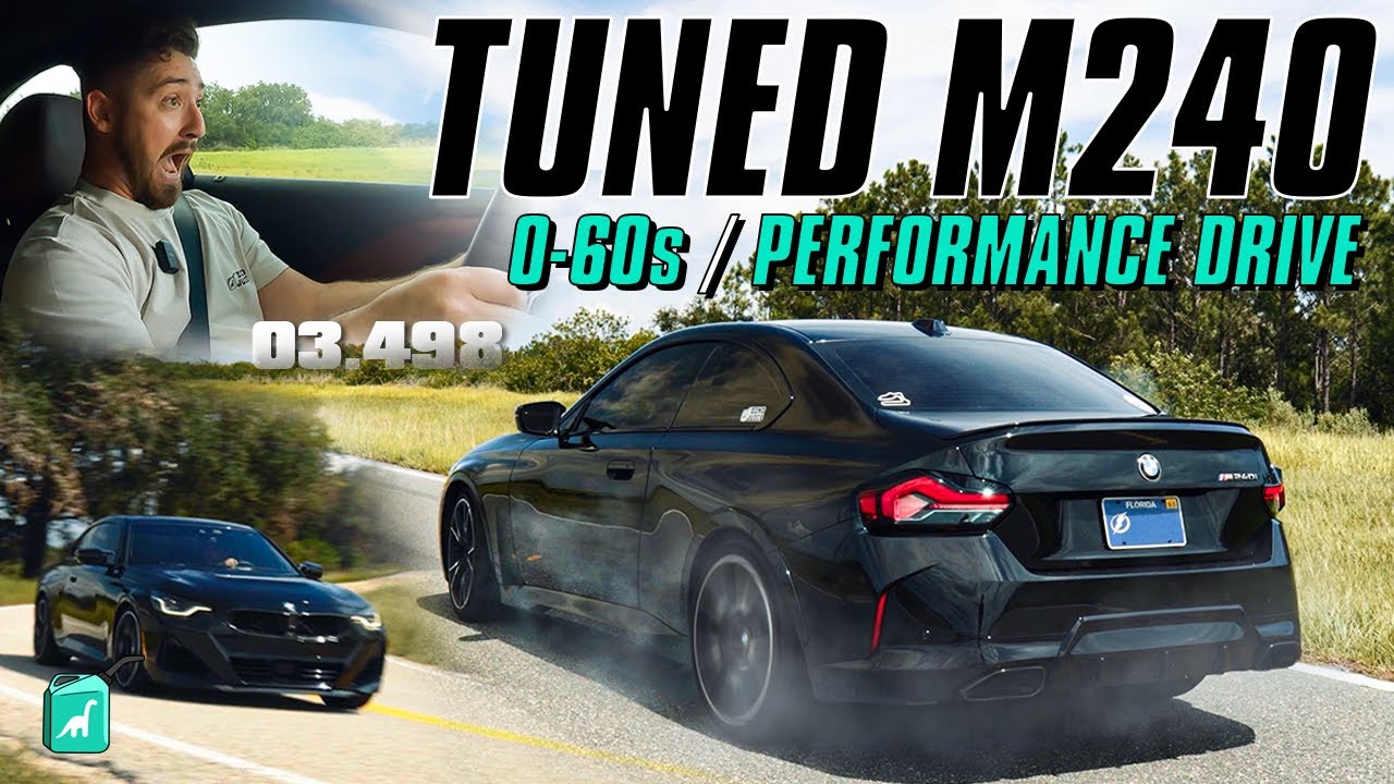 Сравнение характеристик BMW M240i с тюнингом JB4 в реальных условиях
