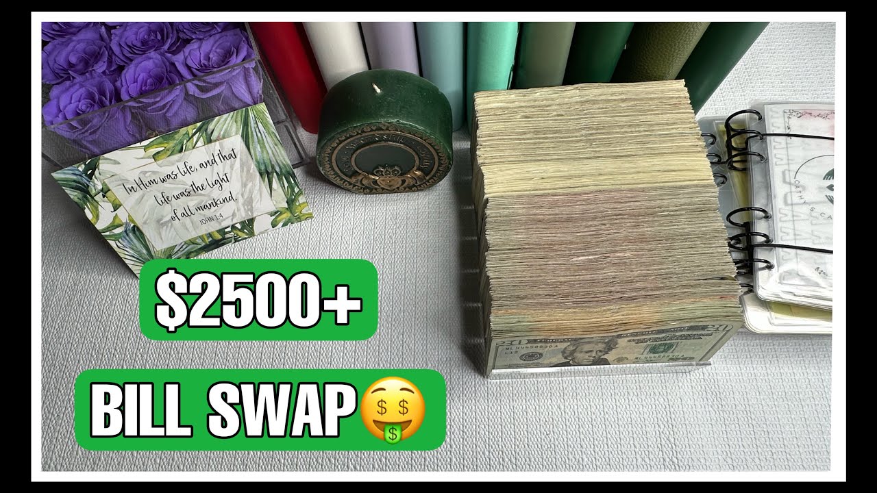 $2500+ Cash Envelope Bill Swap🤑/Condensing ALL My Binders and Envelopes💰/Single Mom/Ep.226