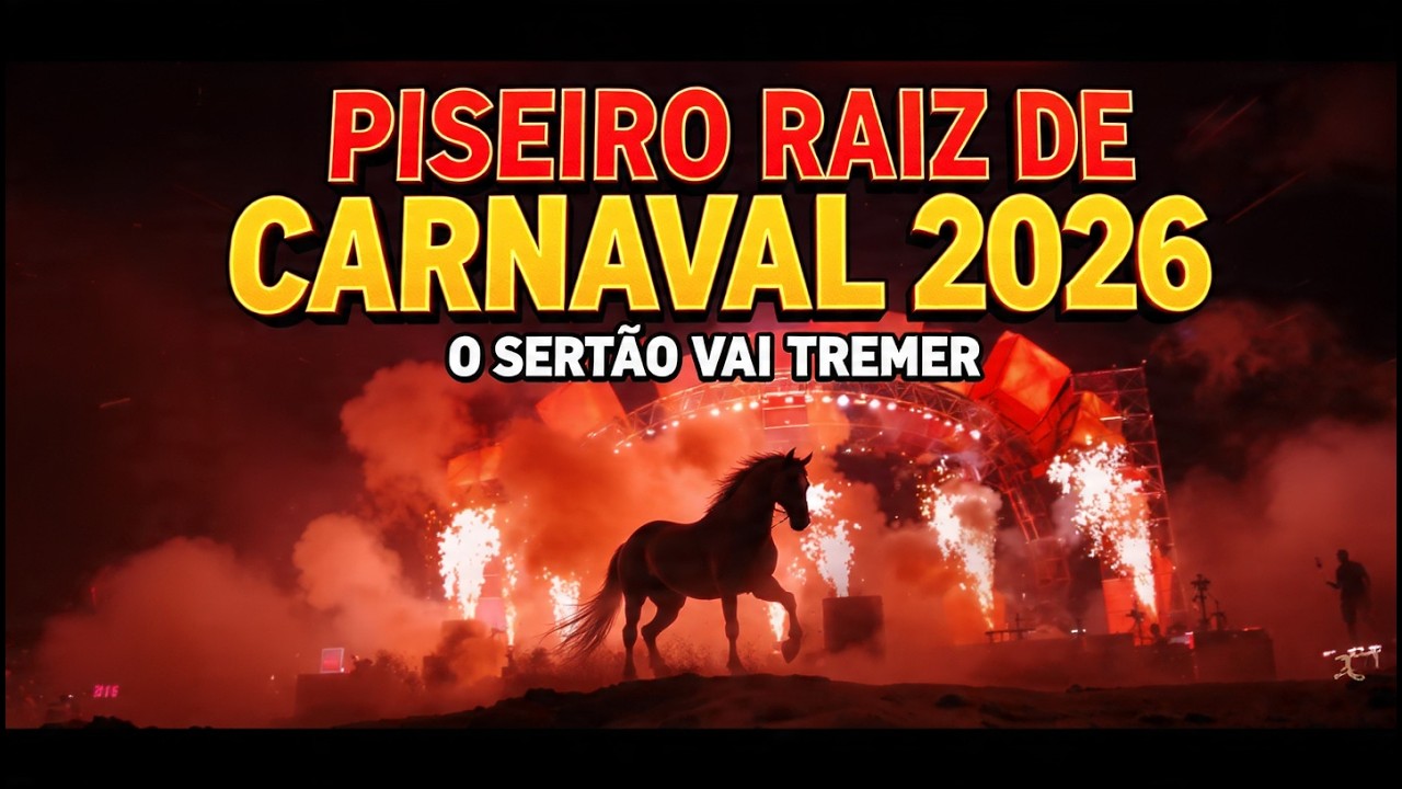 🔥 PISEIRO RAIZ DE CARNAVAL 2026 | SÓ HIT PRA TREMER O SERTÃO 🐎💥