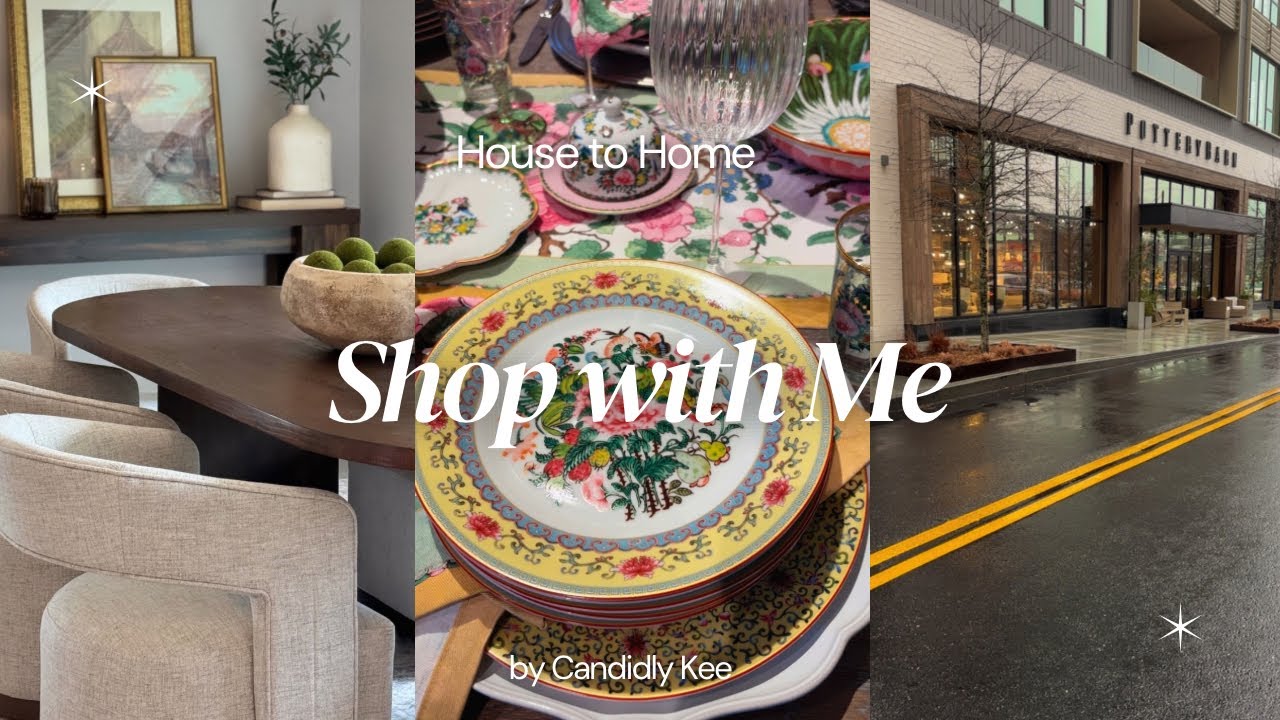 Видеоблог | Покупки со мной | Pottery Barn | West Elm | Пополнение запасов продуктов и демонстрац...