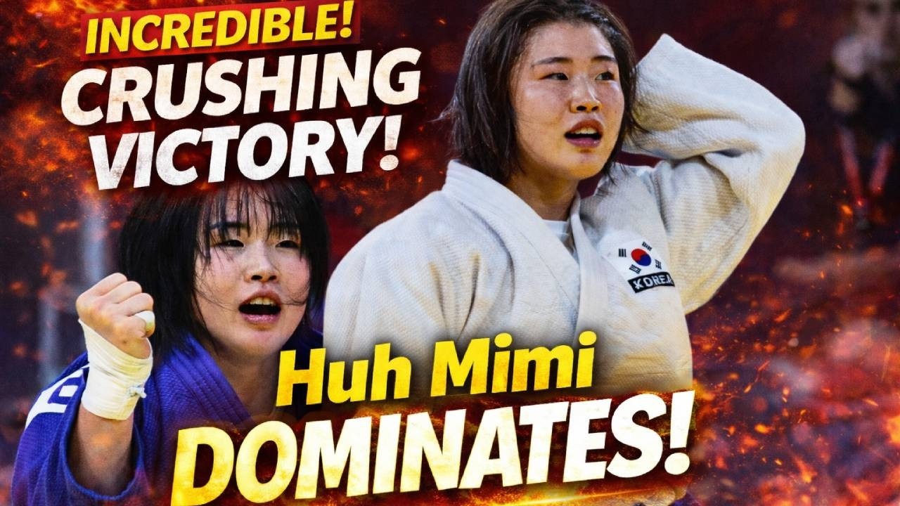 🔴HUH MIMI 허미미 I Gold Medalist -57KG🥇 I Abu Dhabi Grand Slam 2025💥