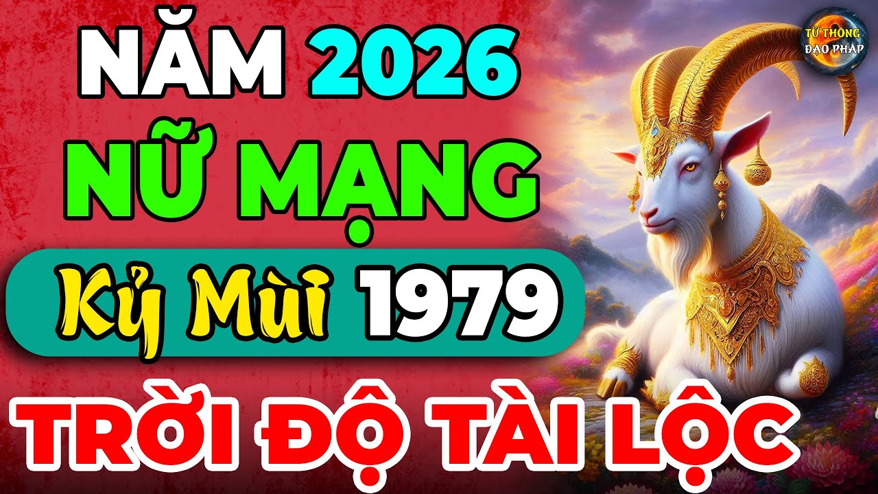 Tử Vi Năm 2026, Tuổi Kỷ Mùi 1979 Nữ Mạng: Tổ Ấm An Lành, Vạn Điều Tốt Đẹp