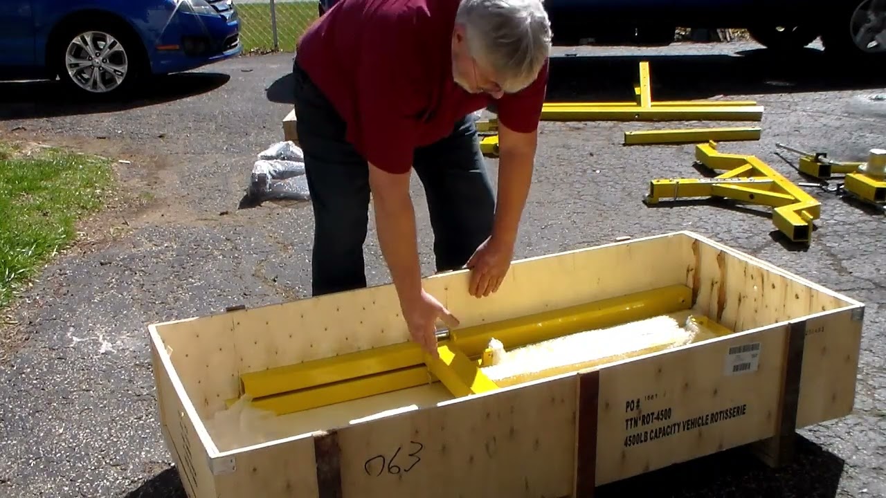 Assembling the TiTan ROT 4500 Rotisserie