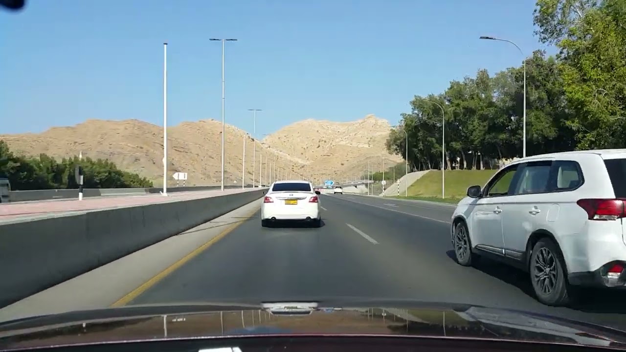 Al Qurm to Wadi Kabir Muscat Oman القرم الي وادي الكبير مسقط