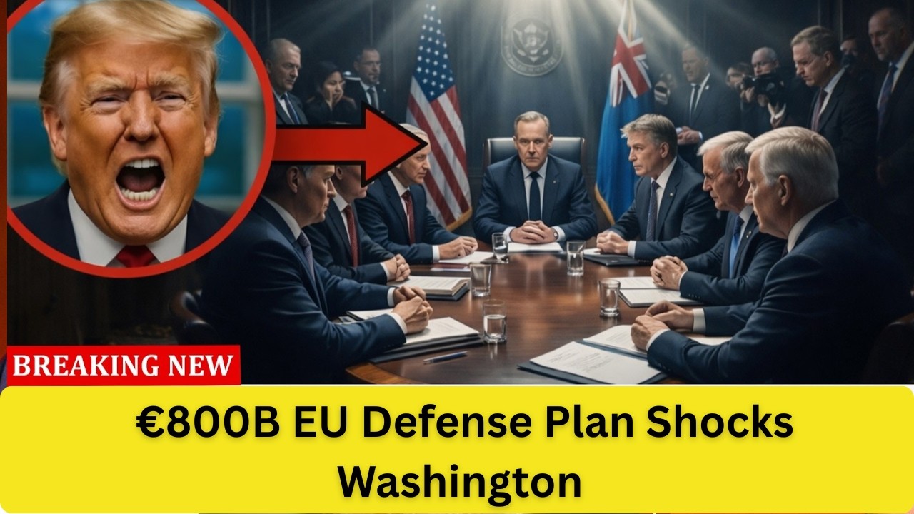&euro;800B EU Move Changes Global Defense Power | Massive EU Military Plan Shuts Out America