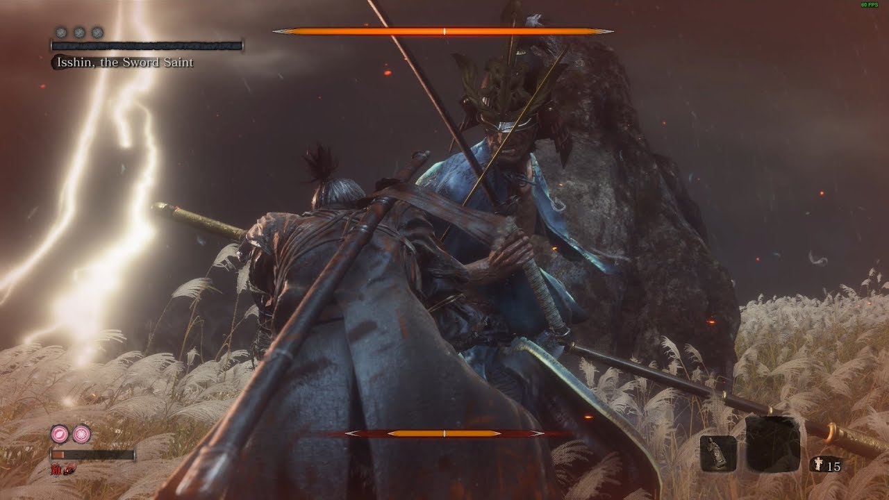 Sekiro - Isshin, the Sword Saint [No Upgrades (Mikiri only), Items, Tools]
