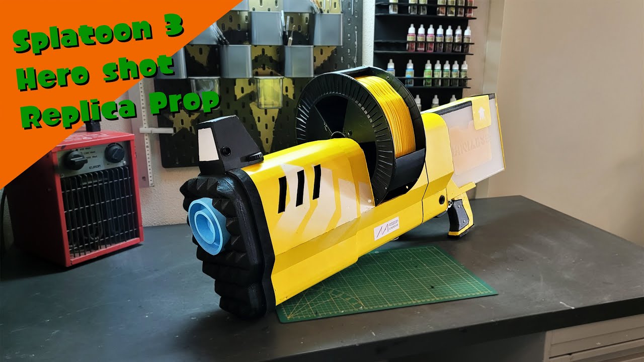 Splatoon 3 - Hero shot | Replica prop