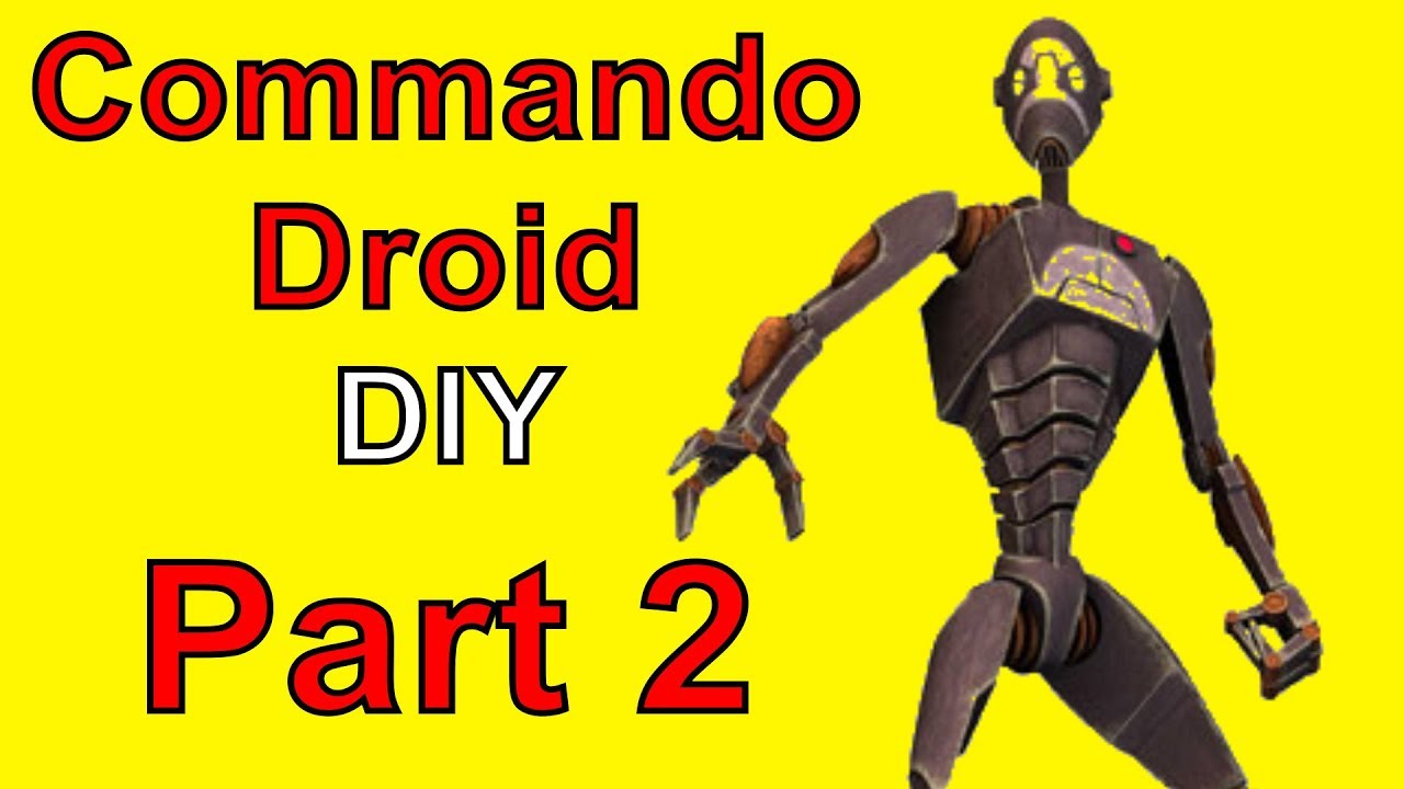 HOW TO MAKE A Star Wars Commando Droid (Part 2-Torso)