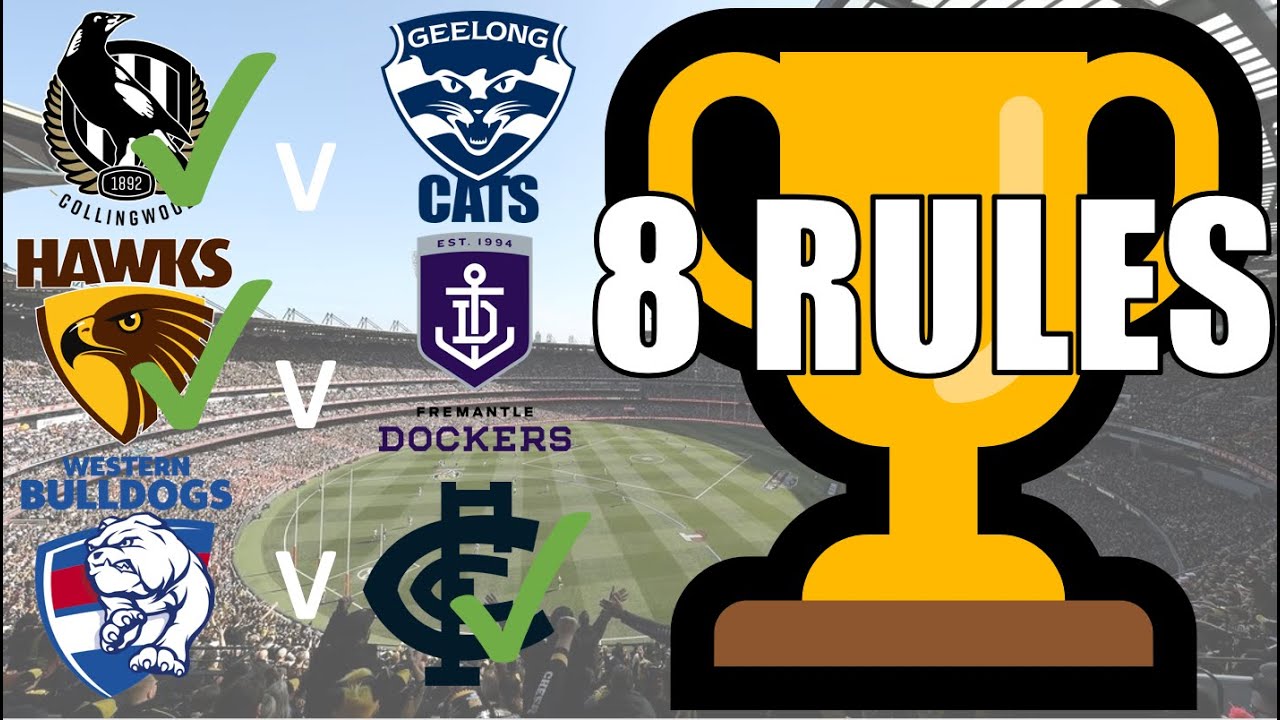 How to Get Really Good at AFL Footy Tipping (8 Rules)