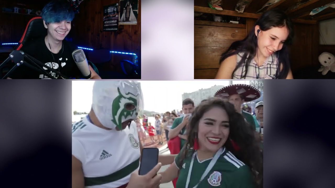 CHILENOS REACCIONAN A EL ESCORPIÓN DORADO EN RUSIA #1