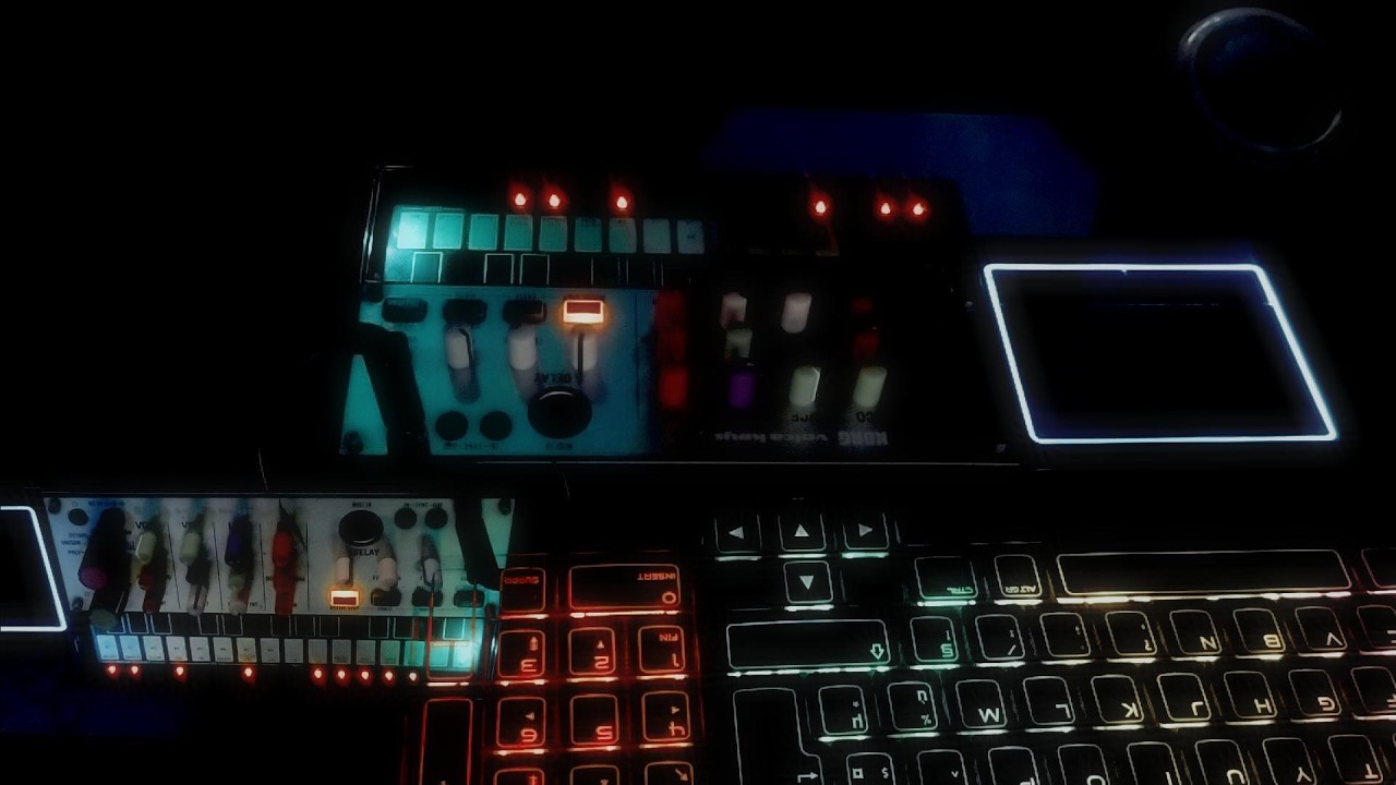 Industrial Ambient ft. Volca Keys & Plasma Rack |  Paraphonic Industry : Noizer Master / Pad Rain