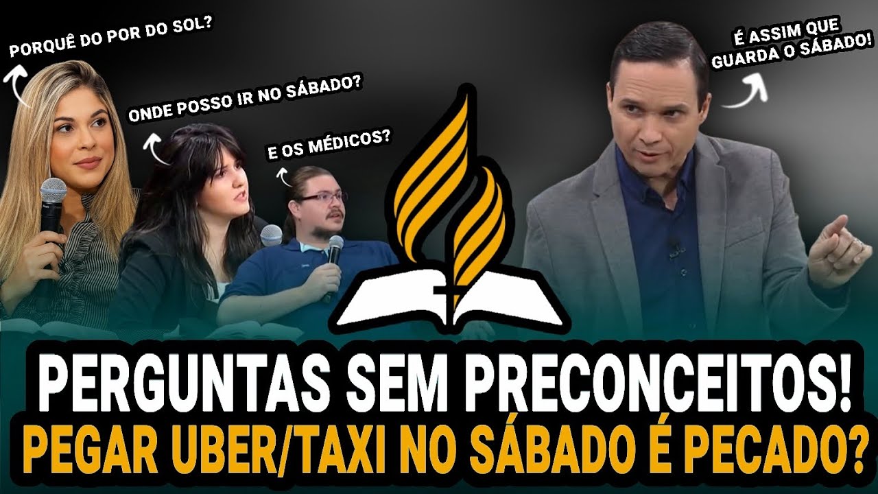 Dúvidas que VOCÊ teria sobre o sábado! Pr. Arilton Oliveira responde!