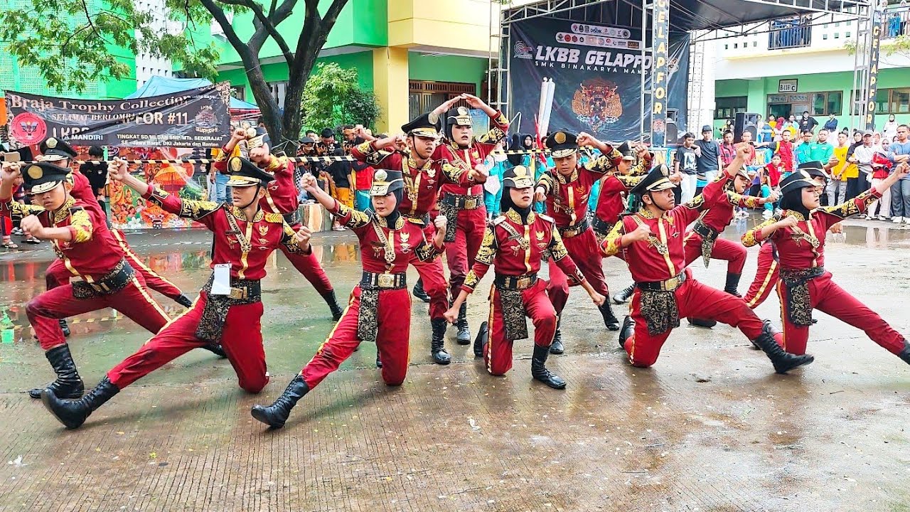 LAST EVENT SULTAN HASANUDDIN! Penampilan Paskibra SMPN 51 Kota Bekasi | LKBB GELAPFOR 11 2026! 