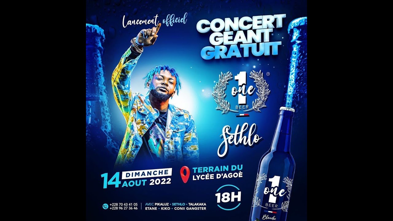 SETHLO sur scène à LA FOIRE ADJAFI