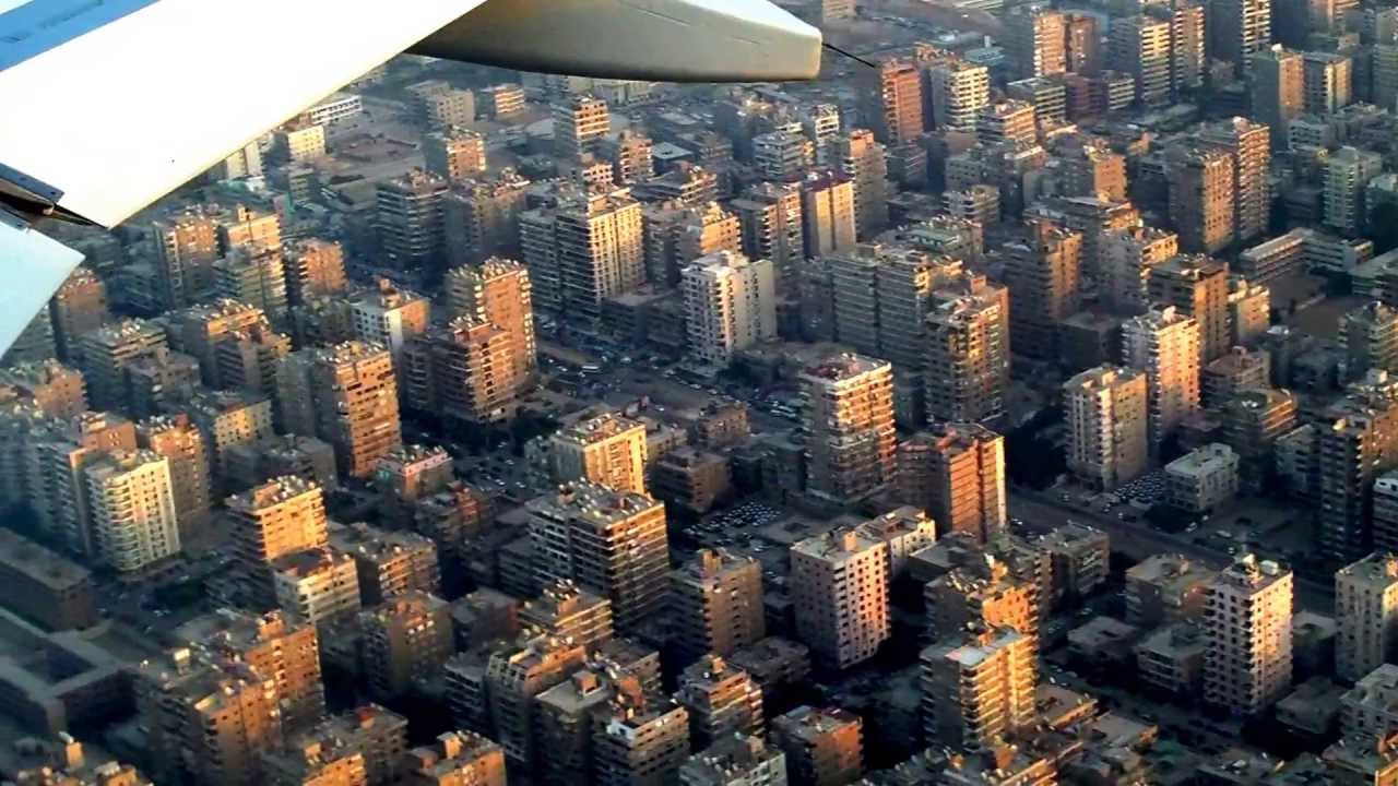 Landing in Cairo İnternational Airport