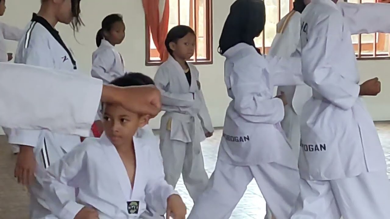 Ujian Kenaikan Tingkat Taekwondo part 2 geup 10