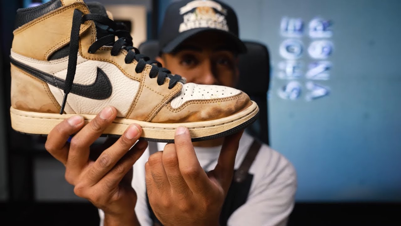 Можно ли восстановить эти сломанные кроссовки Air Jordan 1?