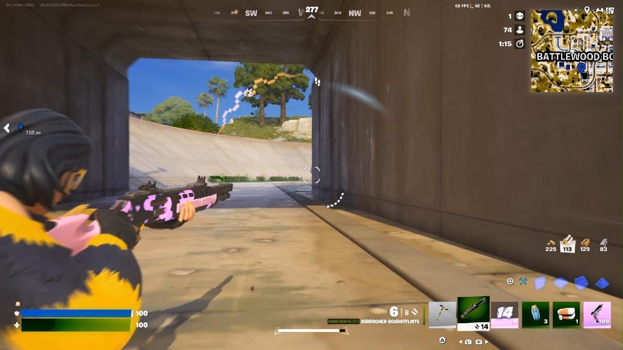 Ich wurde in Bronze Lobbys von einem Unreal spieler getötet