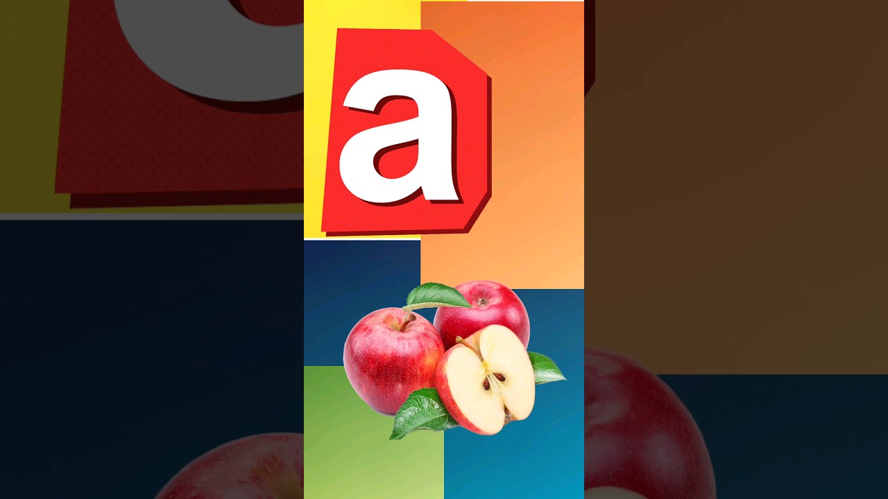 #alphabet #abcsong #aforapple #babysongs #abc #learnabc #alphabetsong #aseanar #shorts for kids
