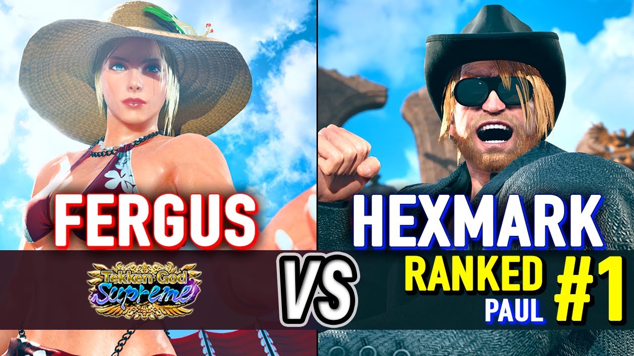 T8 🔥 Fergus (Lidia) vs Hexmark (#1 Ranked Paul) 🔥 Tekken 8 High Level Gameplay