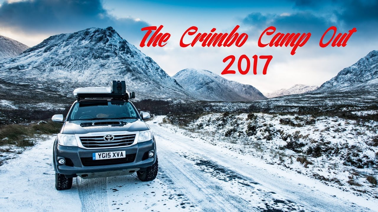 The 2017 Scotland Crimbo Camp Out.