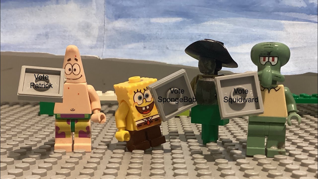 Покадровая анимация Lego SpongeBob: «Shanghaied» (каноническая версия/с выбранной концовкой)