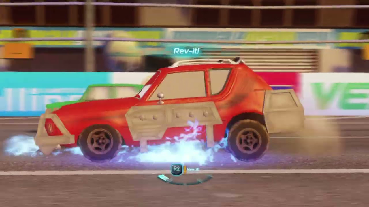 Cars 2 The Video Game | Rammer Gremlin Vs the lemons |