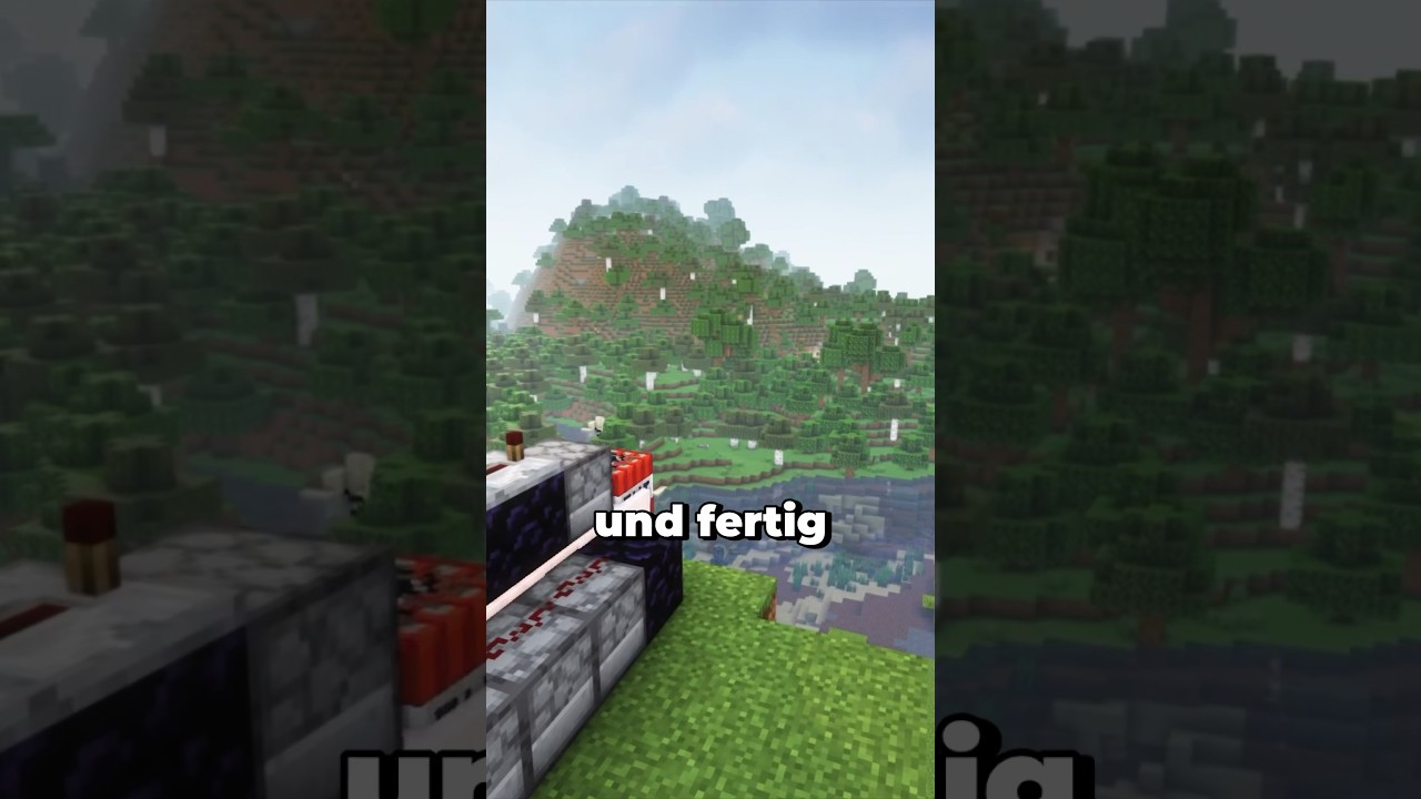 Die BESTE TNT Kanone in Minecraft&hellip;?! #minecraft #minecraftshorts #maggus