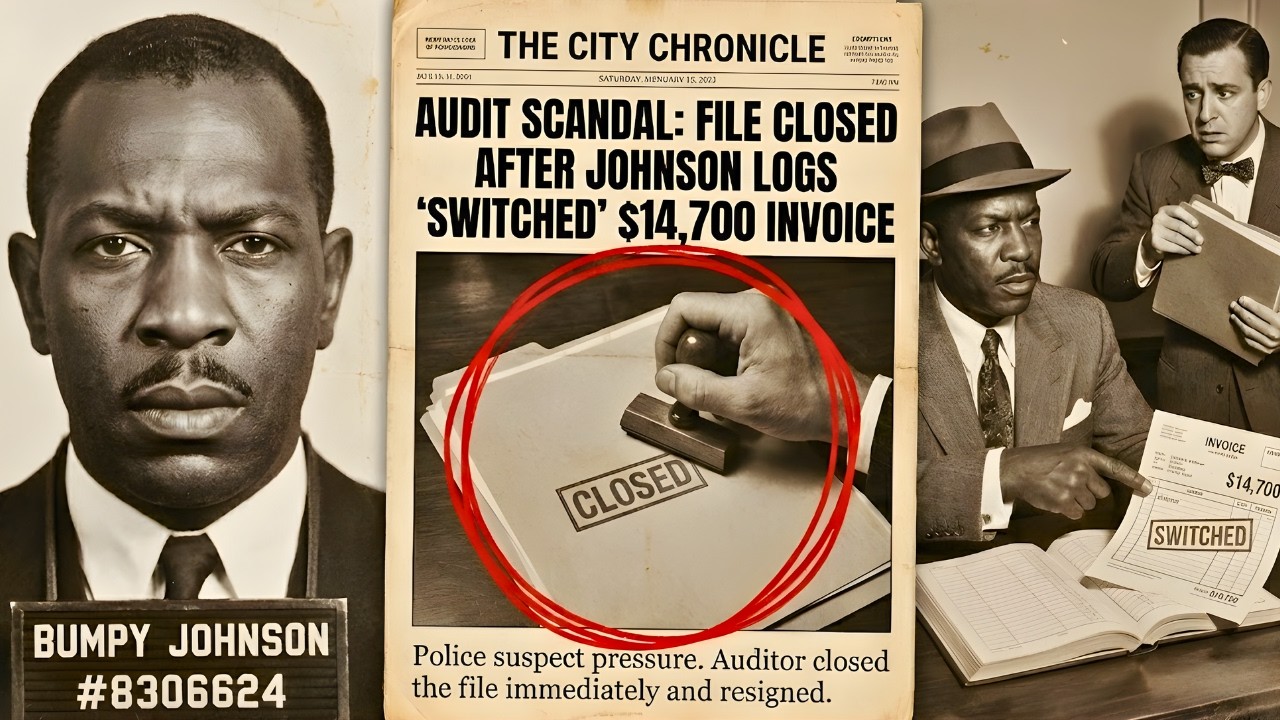 Bumpy Johnson Logged $14,700 on a SWITCHED Invoice — The Auditor Closed the File Immediately