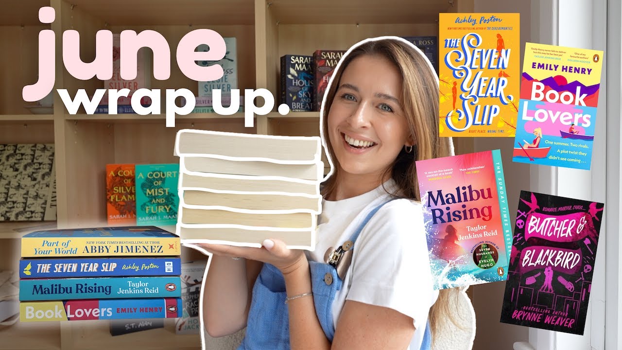 JUNE READING WRAP UP 🍋 5 star reads, 2 star reads & what's on my july TBR! 🍦