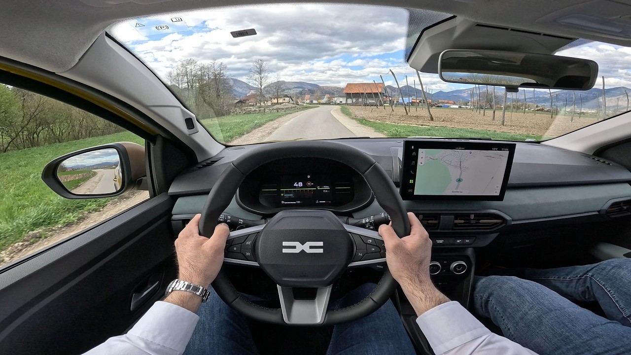 New DACIA SANDERO Stepway FACELIFT 2026 - POV test drive (ECO-G 120)