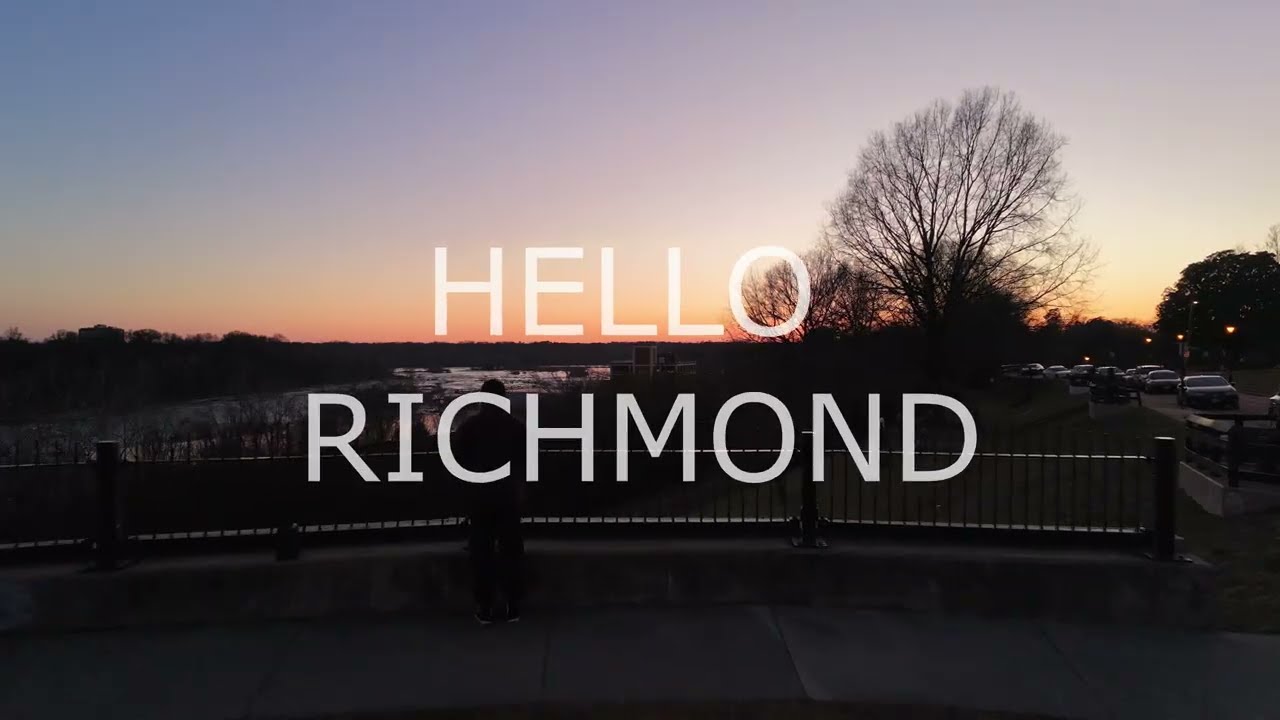 Richmond at Sunset 🌇 | My Drone Journey Begins