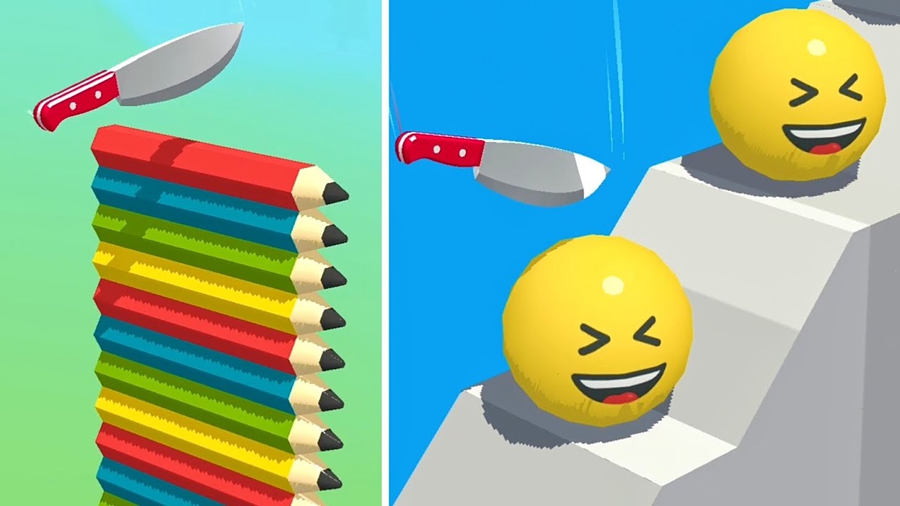 Slice It All Gameplay! Very Satisfying and Relaxing ASMR Slicing Video