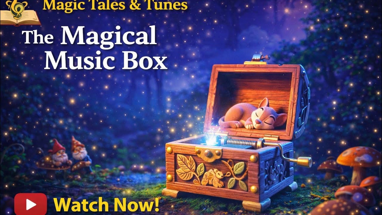 The Magical Music Box | Bedtime Story for toddlers🌙