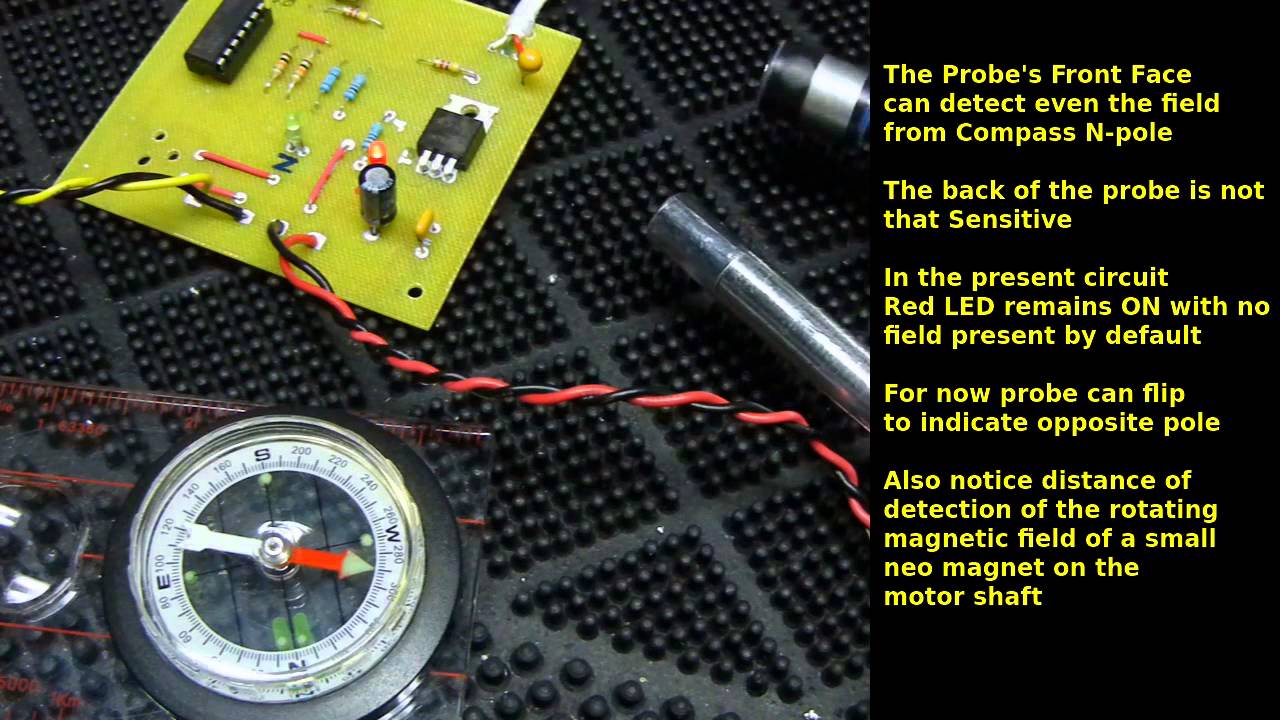 A1302 RPM Hall Sensor for the UFOPOLITICS Asymmetric Motors
