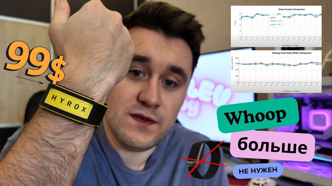 Не покупай Whoop. Посмотри это! Amazfit Helio Strap