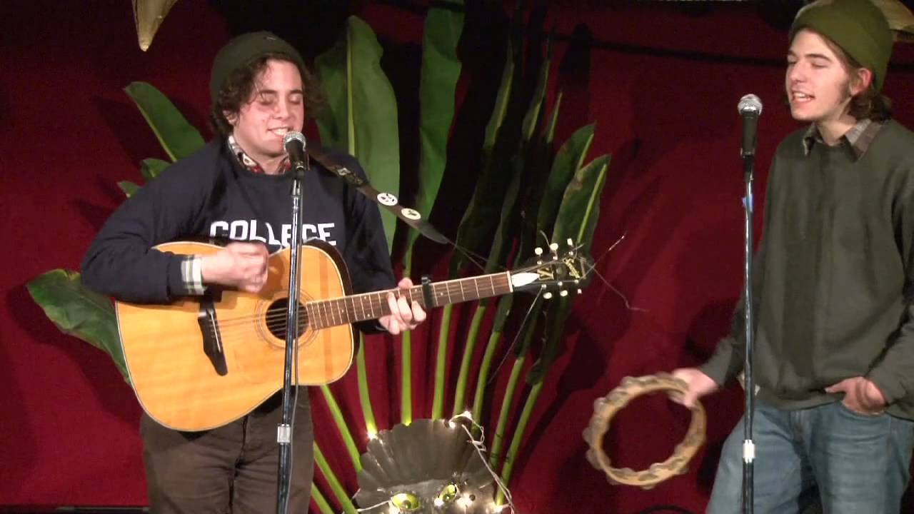 Rob Grote and Braden Lawrence (The Districts) at mini Walla Fest Nov 2012