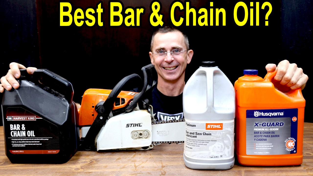 Which Chainsaw Bar & Chain Oil is Best? Let's Find Out!