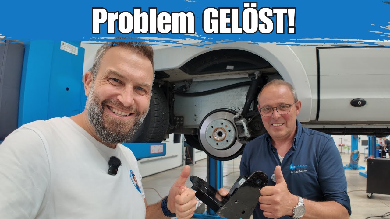 Wohnmobil Luftfahrwerke 🚐💨 Weltpremiere von SHR fürs SLC-Chassis!